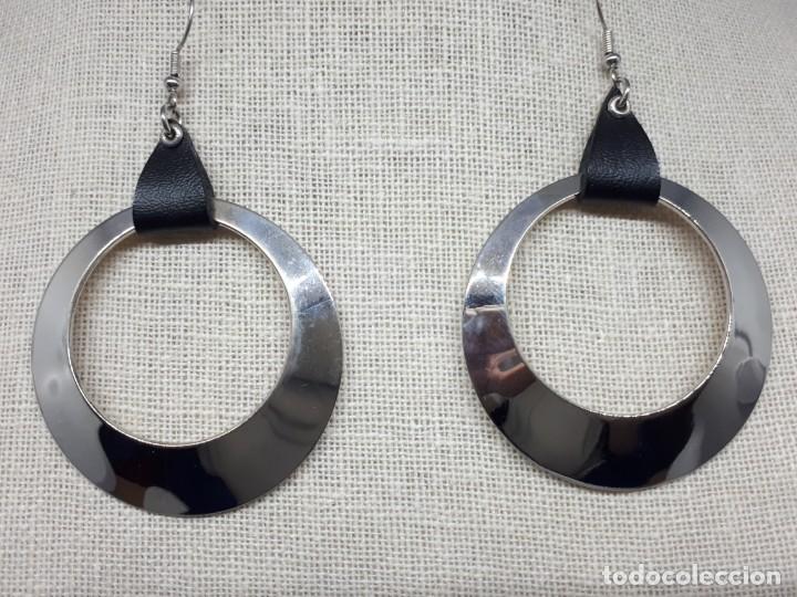 Joyeria: Pendientes Aro Plateado - Foto 1