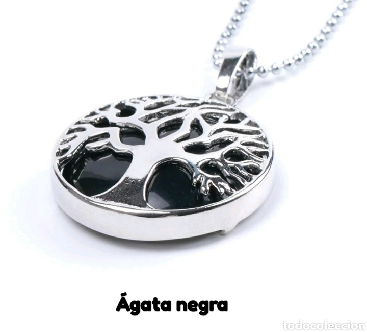 Joyeria: Collar &Aacute;rbol de la vida y &Aacute;gata negra ENV&Iacute;O GRATIS!! - Foto 1