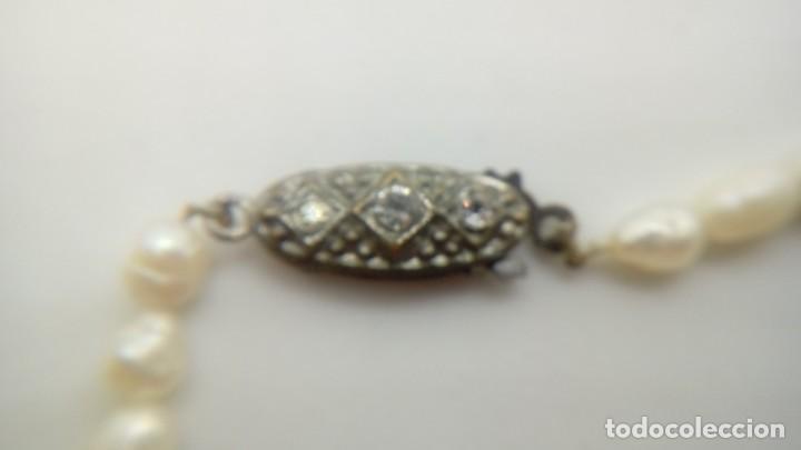 Joyeria: COLLAR DE PERLAS DE RIO ANTIGUO - Foto 2