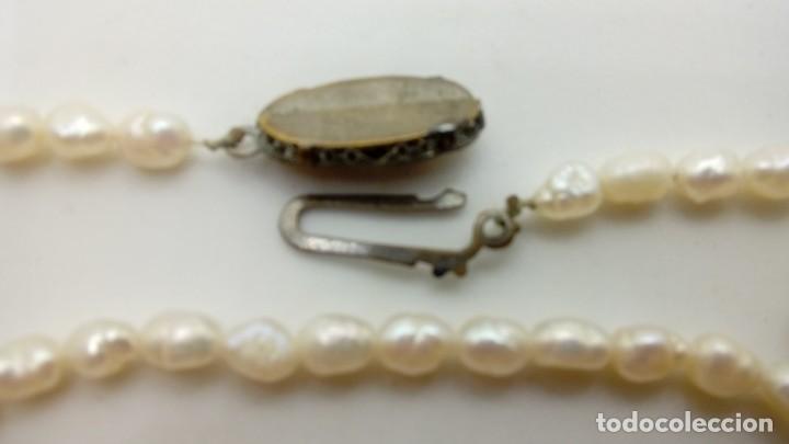 Joyeria: COLLAR DE PERLAS DE RIO ANTIGUO - Foto 3