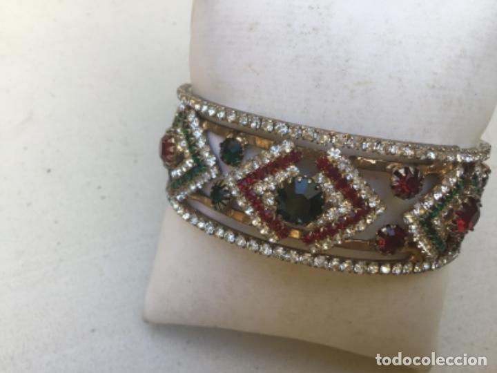 Schmuck: Muy bonita pulsera brazalete de fantasia