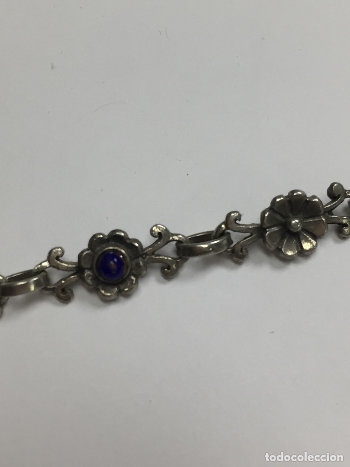 Joyeria: Pulsera de plata y piedras azules/PUL123 - Foto 2