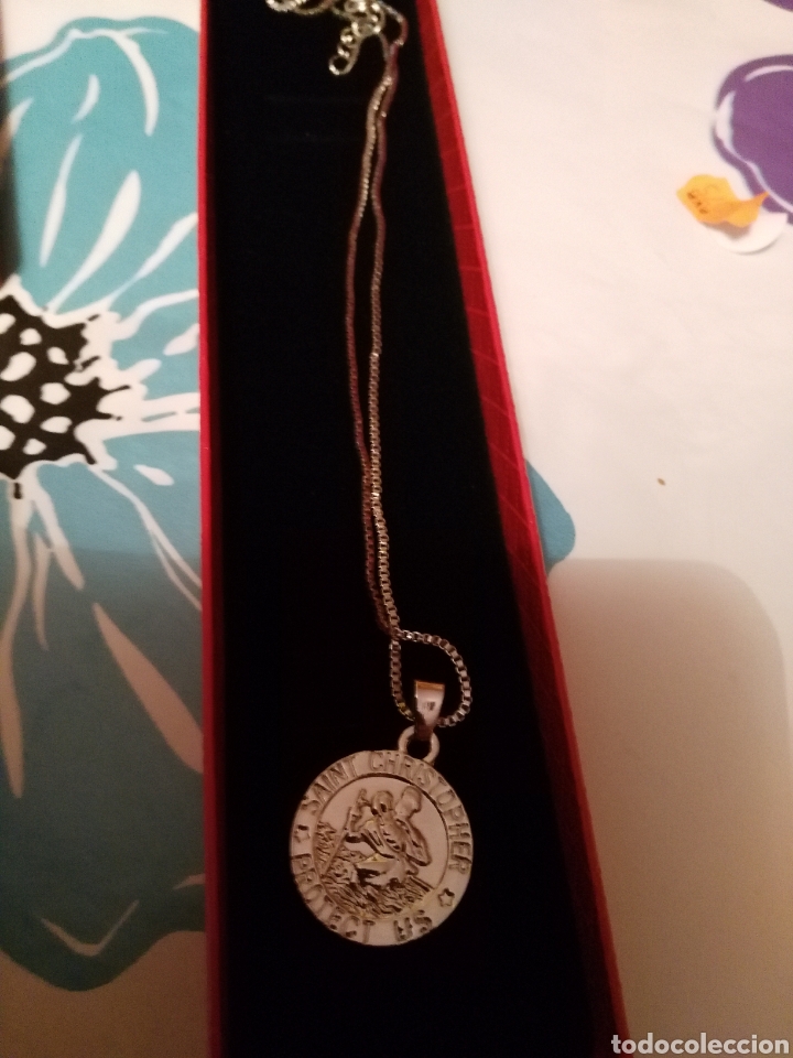 Joyeria: medalla san Crist&oacute;bal - Foto 1