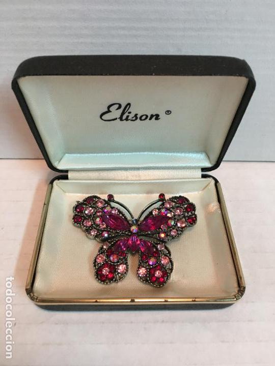 Joyeria: ANTIGUO BROCHE MARIPOSA - Foto 1