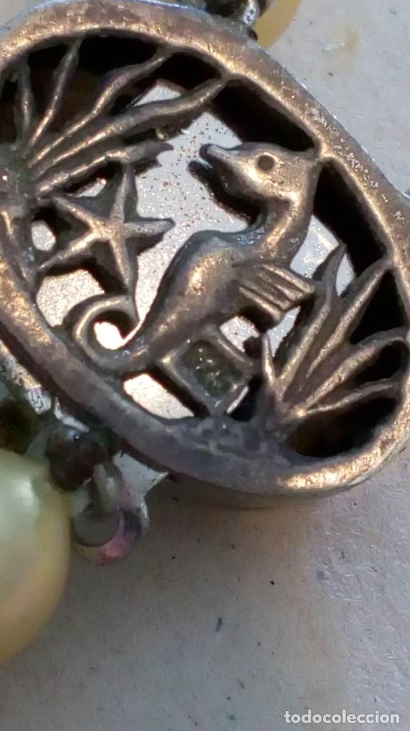 Joyeria: Collar de 2 vueltas de perlas con broche de plata - Foto 8