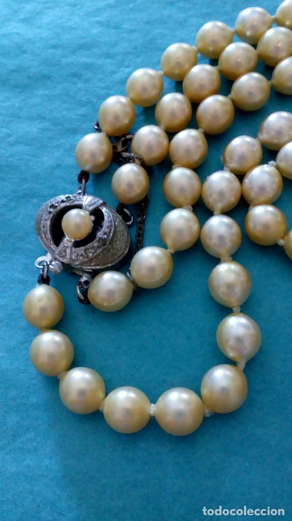 Joyeria: Collar de 2 vueltas de perlas con broche de plata - Foto 14