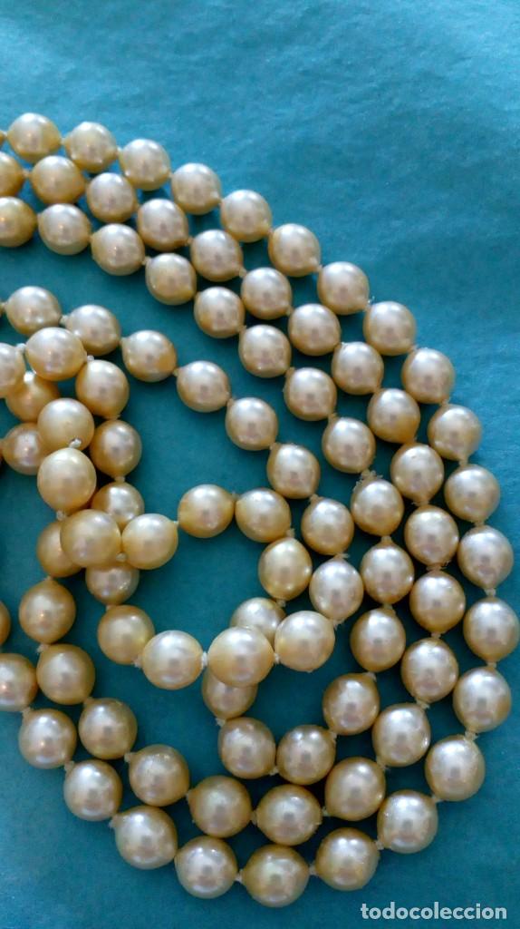 Joyeria: Collar de 2 vueltas de perlas con broche de plata - Foto 15