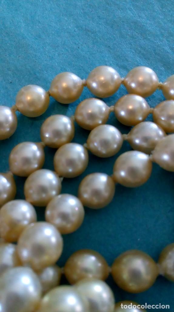 Joyeria: Collar de 2 vueltas de perlas con broche de plata - Foto 17