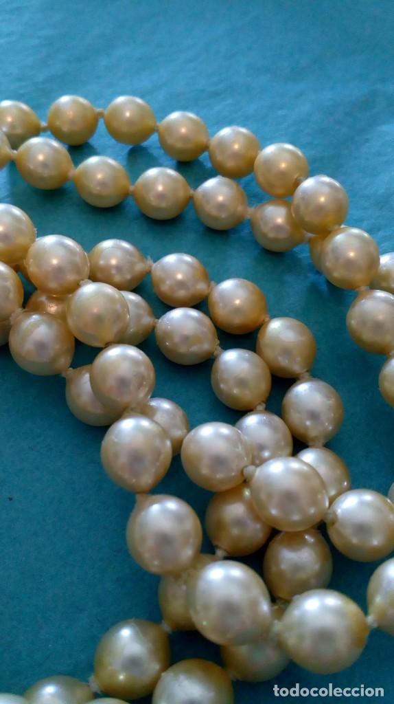 Joyeria: Collar de 2 vueltas de perlas con broche de plata - Foto 20