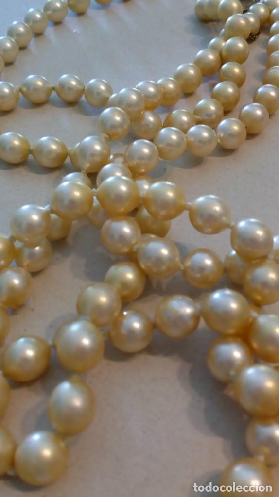 Joyeria: Collar de 2 vueltas de perlas con broche de plata - Foto 29