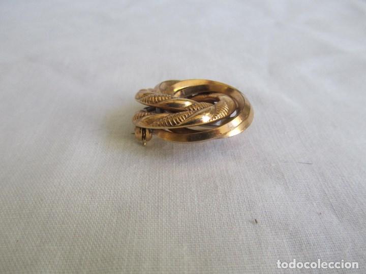 Joyeria: Broche en forma lazada Cahapado en oro 10/1000 - Foto 3