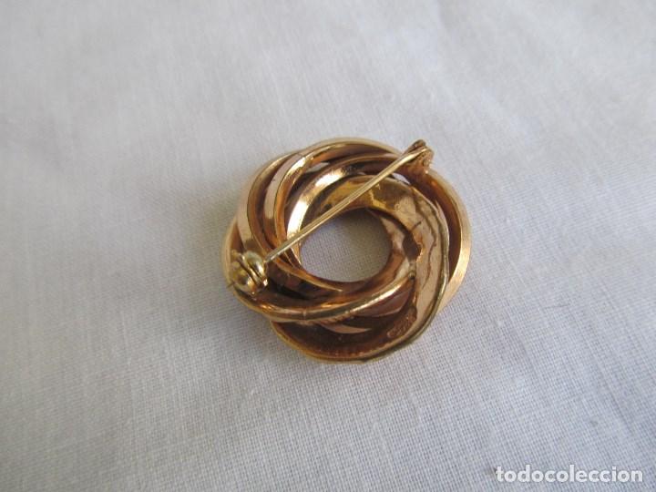 Joyeria: Broche en forma lazada Cahapado en oro 10/1000 - Foto 4