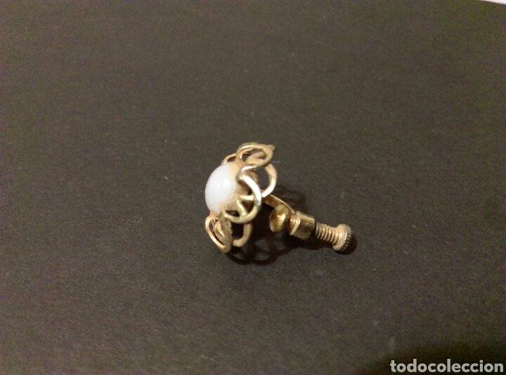 Joyeria: Antiguo pendiente color oro - Foto 2