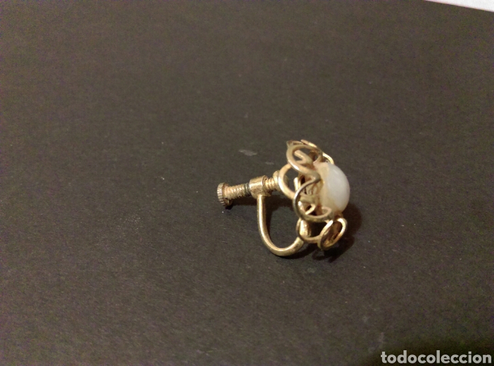 Joyeria: Antiguo pendiente color oro - Foto 4