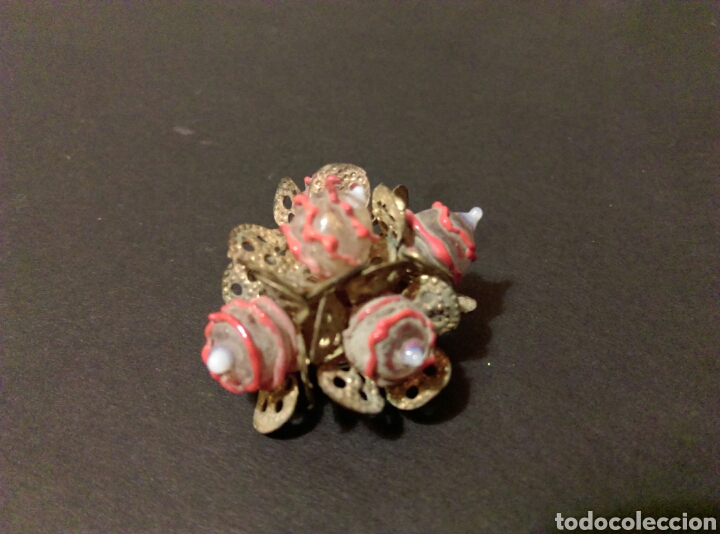 Joyeria: Antiguo broche hecho a mano - Foto 1