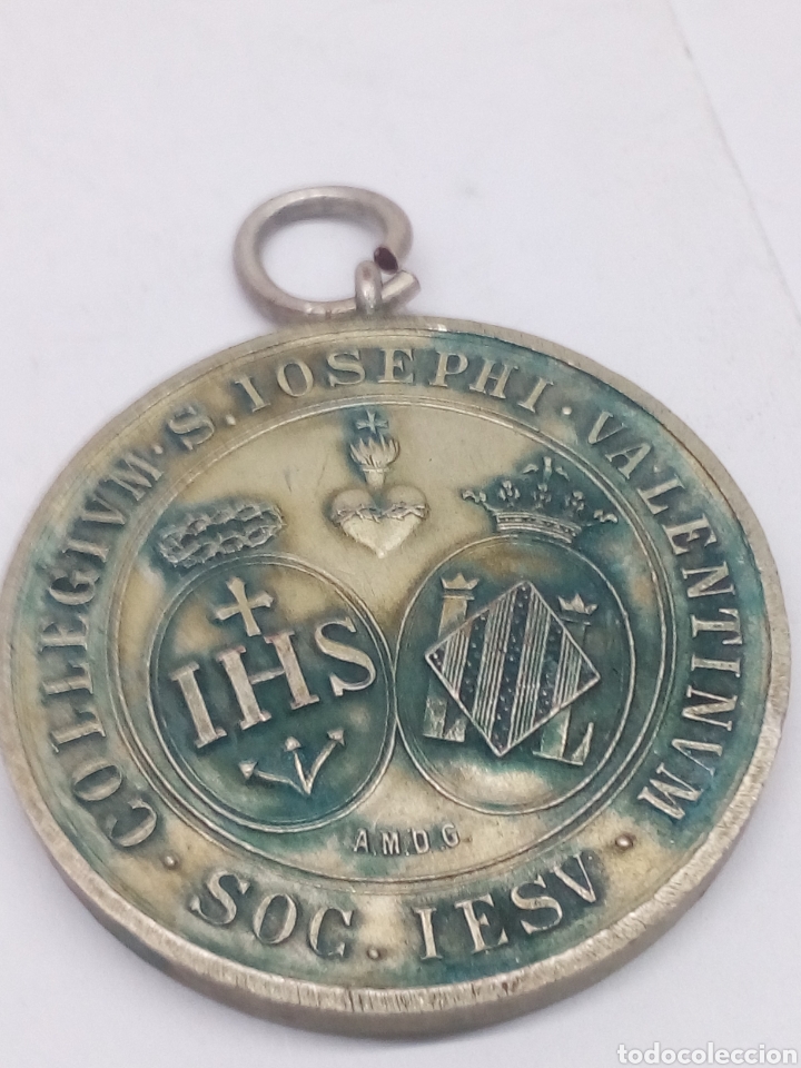 Joyeria: Colgante medalla Colegi Iosephi Valentin - Foto 1