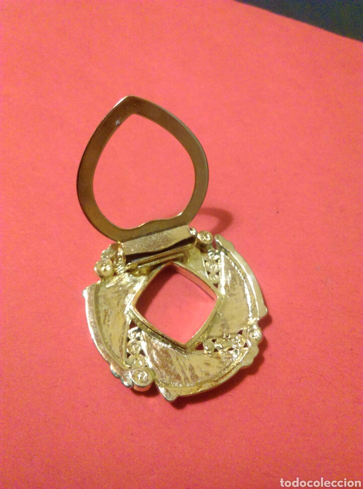 Joyeria: Antiguo broche color oro - Foto 2
