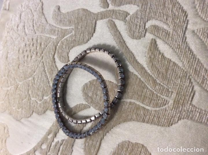 Joyeria: Par de pulseras el&aacute;sticas de strass - Foto 2