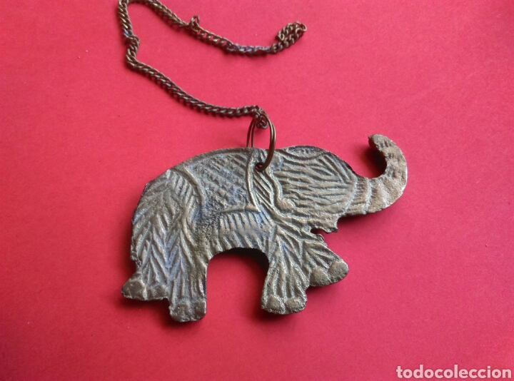 Joyeria: Elefante suerte bronce lat&oacute;n atrapasue&ntilde;os - Foto 2