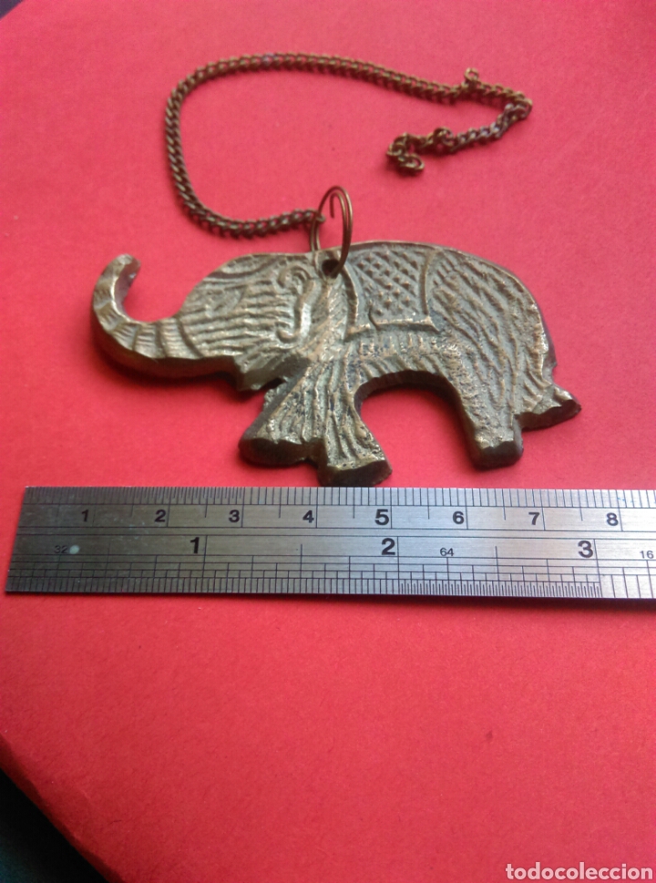 Joyeria: Elefante suerte bronce lat&oacute;n atrapasue&ntilde;os - Foto 3