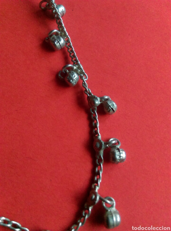 Joyeria: Antigua pulsera cascabeles - Foto 4