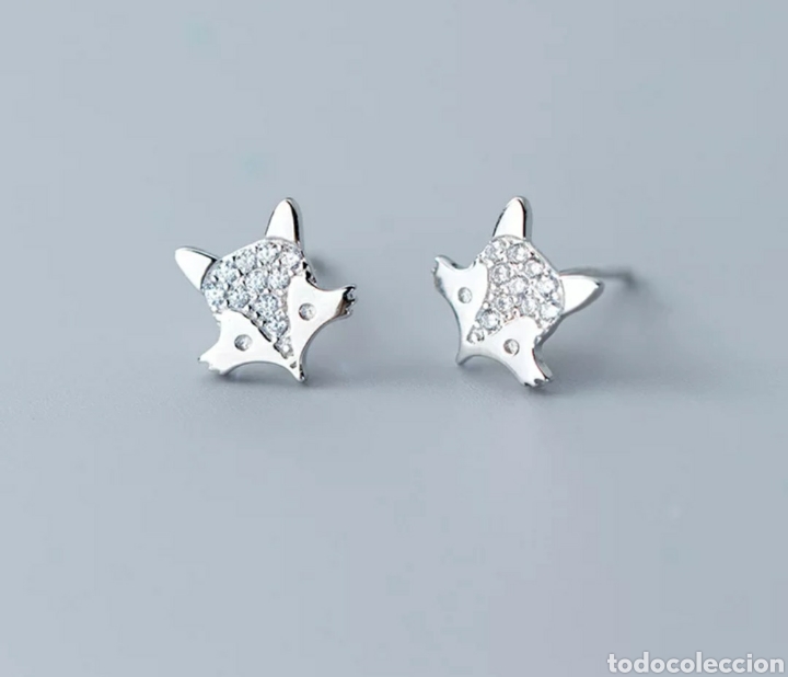 Joyeria: Pendientes zorro Plata ENV&Iacute;O GRATIS! - Foto 1