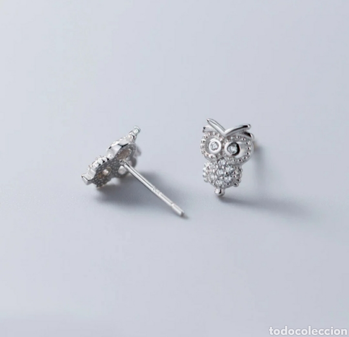 Joyeria: Pendientes b&uacute;ho Plata ENV&Iacute;O GRATIS!! - Foto 3