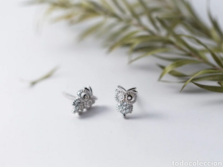 Joyeria: Pendientes b&uacute;ho Plata ENV&Iacute;O GRATIS!! - Foto 4