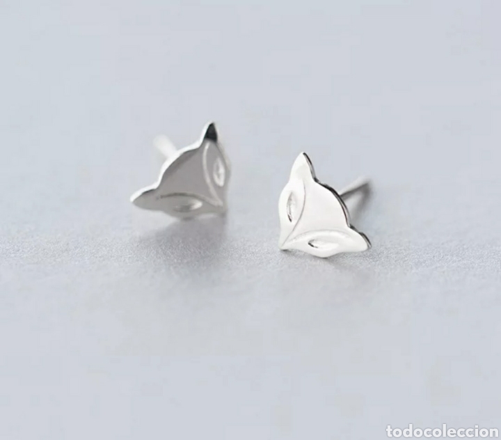 Joyeria: Pendientes zorro Plata ENV&Iacute;O GRATIS! - Foto 2