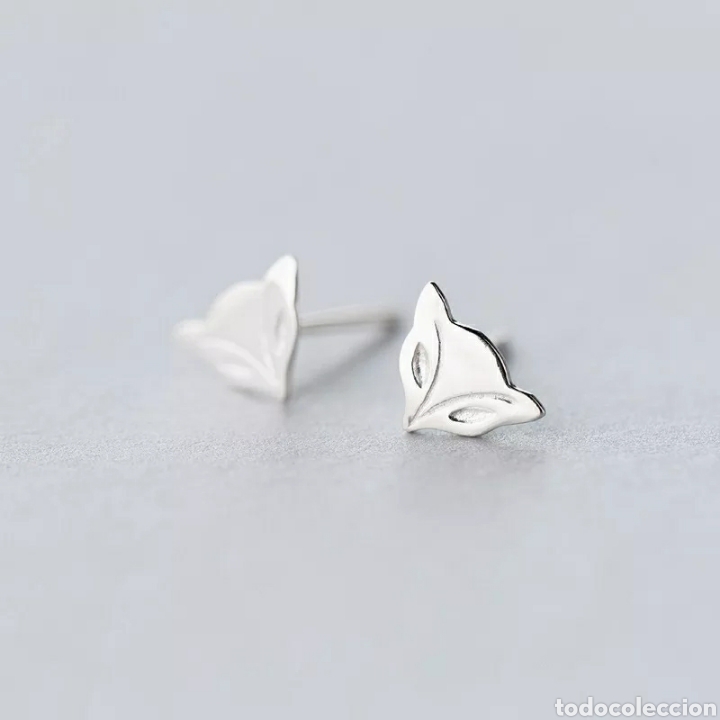 Joyeria: Pendientes zorro Plata ENV&Iacute;O GRATIS! - Foto 3