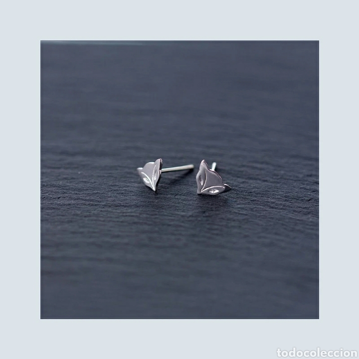 Joyeria: Pendientes zorro Plata ENV&Iacute;O GRATIS! - Foto 4