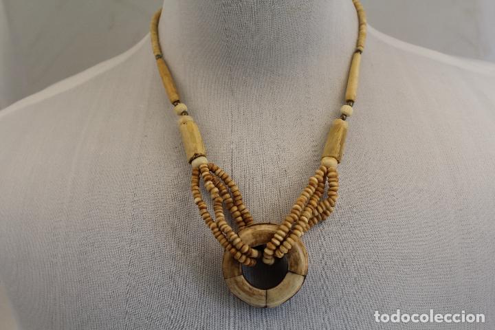 Joyeria: collar de hueso - Foto 1