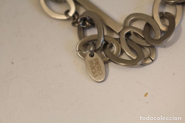 Joyeria: PIERO MAGLI - Acero inoxidable Collar con estera - Foto 8
