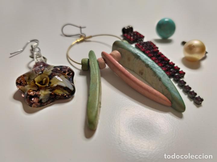 Joyeria: 5 Pendientes sueltos, sin su pareja - Foto 2