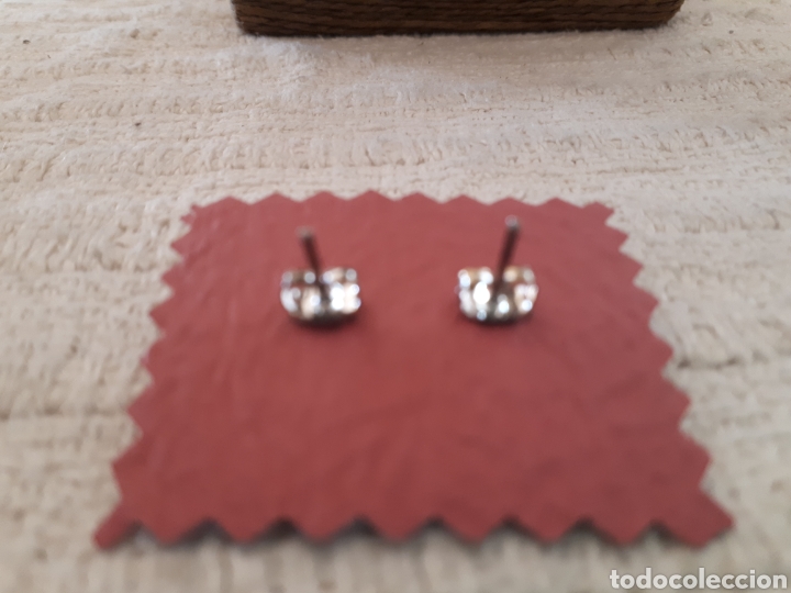 Joyeria: Pendientes bot&oacute;n plata - Foto 2