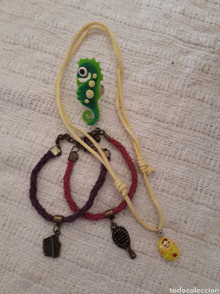 Joaillerie: Lote 4 piezas bisuter&iacute;a artesanal infantil