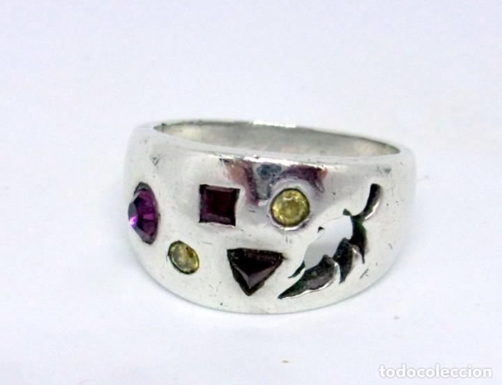 Joyeria: SORTIJA PLATA Y SEMIPRECIOSAS - Foto 1
