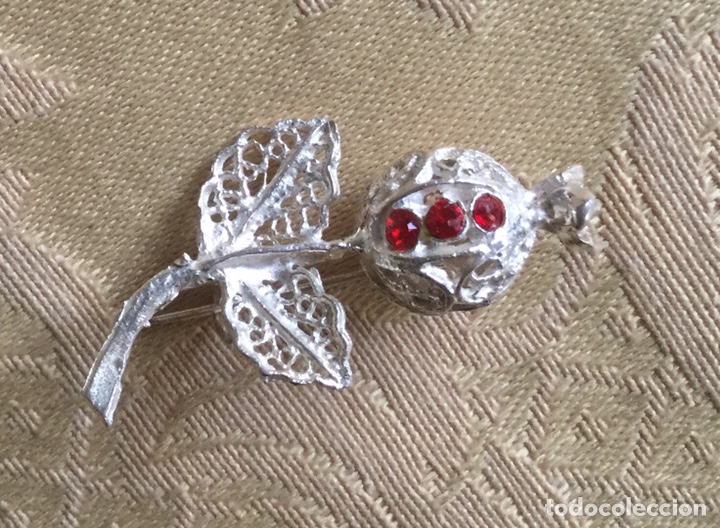 Joyeria: BROCHE ALFILER DE FILIGRANA DE PLATA DE GRANADA - Foto 4