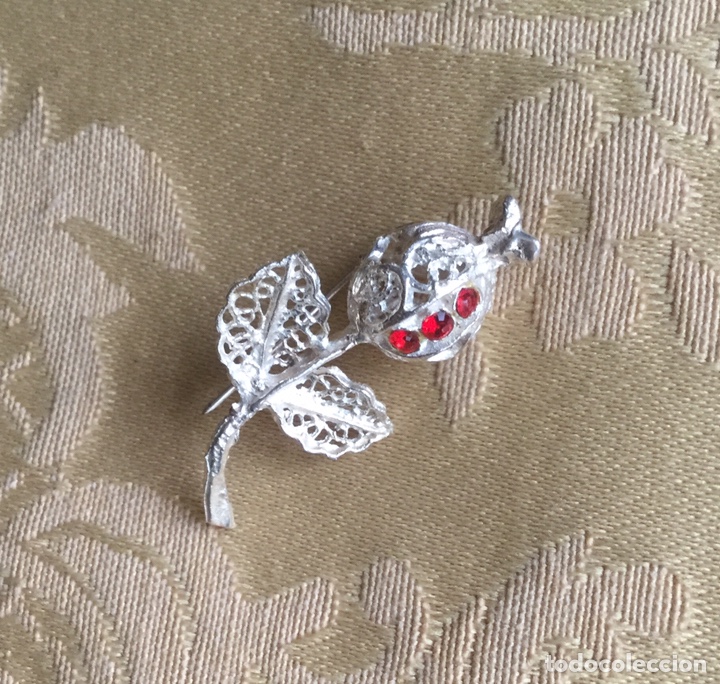 Joyeria: BROCHE ALFILER DE FILIGRANA DE PLATA DE GRANADA - Foto 6