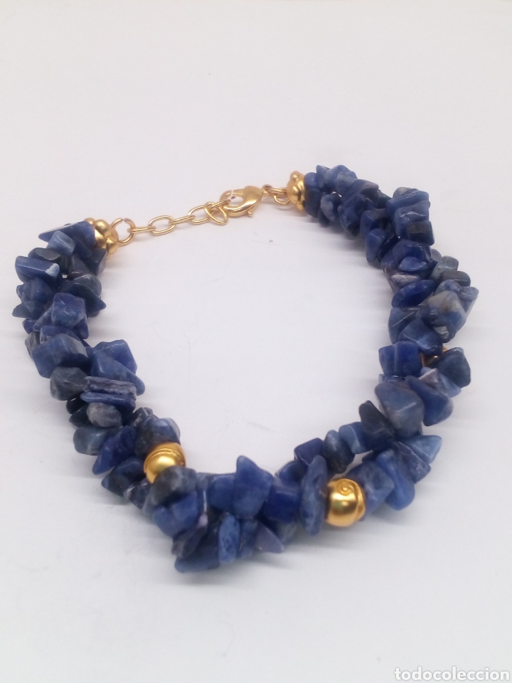 Joyeria: Pulsera piedras bisuter&iacute;a