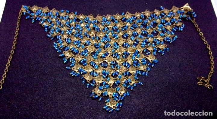 Joyeria: GARGANTILLA CON CRISTALES AZULES - Foto 1