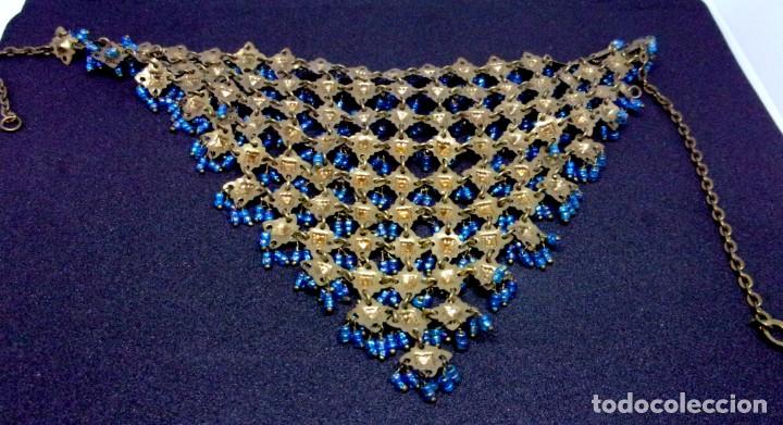 Joyeria: GARGANTILLA CON CRISTALES AZULES - Foto 3