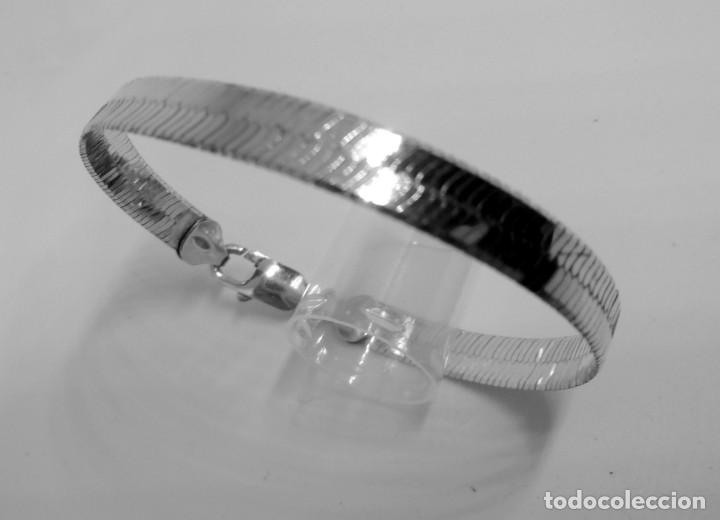 Joyeria: PULSERA PLANA DE PLATA - Foto 3