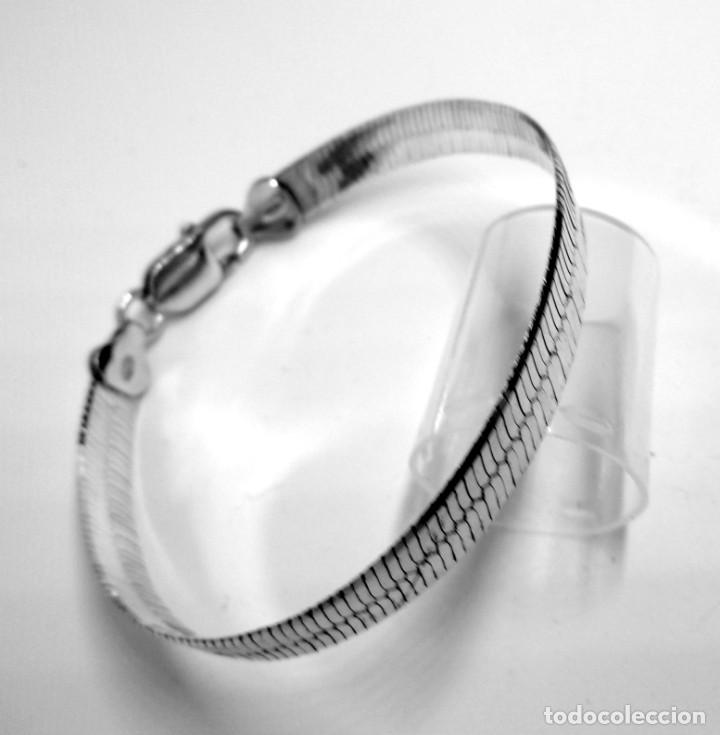 Joyeria: PULSERA PLANA DE PLATA - Foto 4
