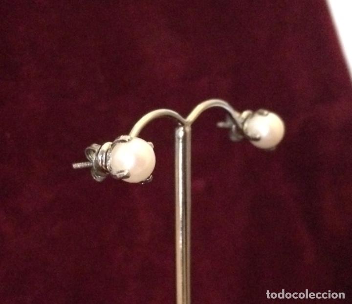 Joyeria: PENDIENTES PERLAS Y PLATA 925 - Foto 1