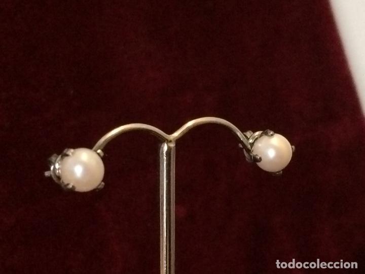 Joyeria: PENDIENTES PERLAS Y PLATA 925 - Foto 2