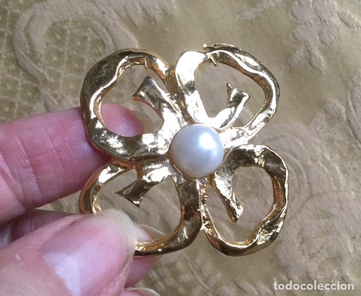 Joyeria: BROCHE VINTAGE FORMA DE FLOR - Foto 2