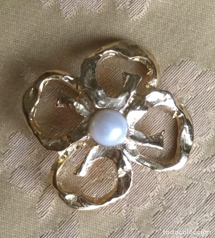 Joyeria: BROCHE VINTAGE FORMA DE FLOR - Foto 3