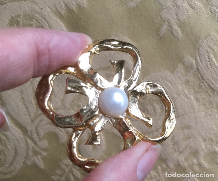 Joyeria: BROCHE VINTAGE FORMA DE FLOR - Foto 4