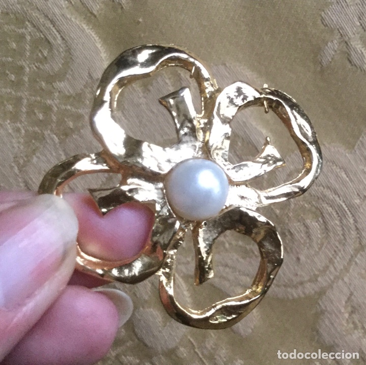 Joyeria: BROCHE VINTAGE FORMA DE FLOR - Foto 6